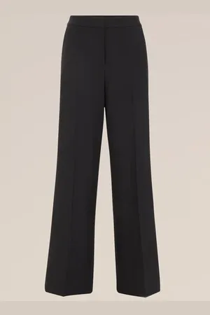 WE Fashion Dames wide leg pantalon - Regular fit -