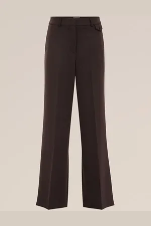 WE Fashion Dames wide leg broek - Regular fit -