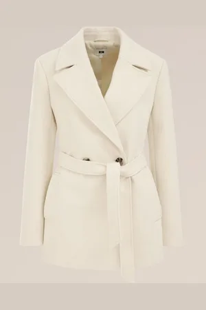 WE Fashion Dames jas van wolmix - Regular fit -