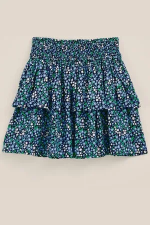 WE Fashion Meisjes rok met dessin - Regular fit - - Livaeco viscose
