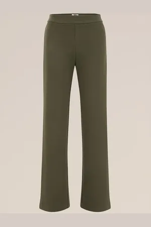 WE Fashion Dames wide leg pantalon - High waist -