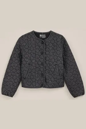 WE Fashion Blue Ridge - Meisjes denimjack - Regular fit - - Katoen