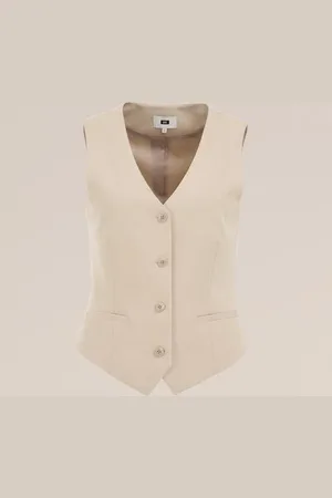 WE Fashion Dames getailleerde gilet -