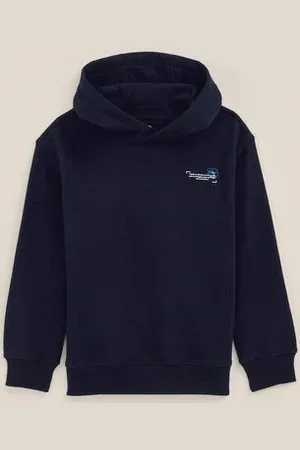 WE Fashion Blue Ridge - Jongens hoodie met opdruk - Relaxed Fit - - Katoen