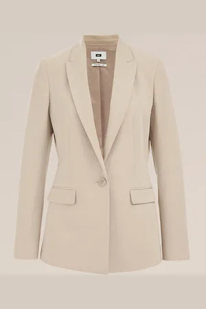WE Fashion Dames getailleerde blazer - Slim Fit -