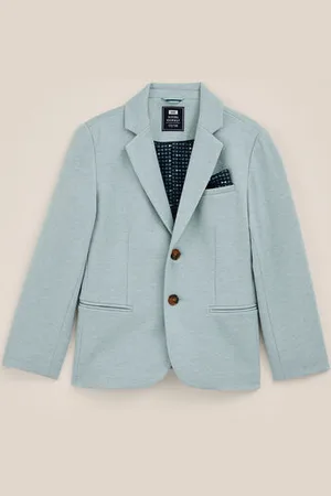 WE Fashion Jongens slim fit blazer met stretch - Slim Fit -