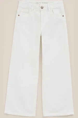 WE Fashion Blue Ridge - Meisjes wide leg jeans - Regular fit - - Katoen