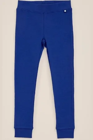 WE Fashion Meisjes legging met ribstructuur - Regular fit - - Katoen