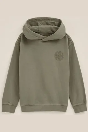 WE Fashion Blue Ridge - Jongens hoodie met opdruk - Relaxed Fit - - Katoen