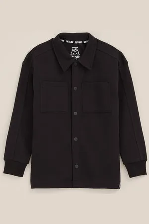 WE Fashion Jongens overshirt met structuur - Regular fit - - Katoen