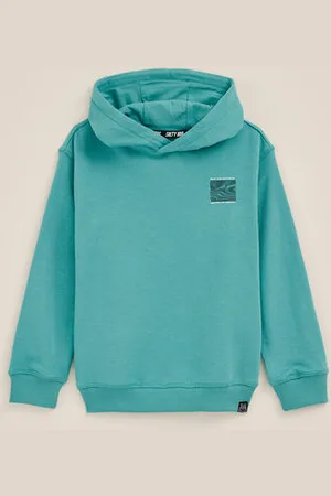 WE Fashion Salty Dog - Jongens hoodie met opdruk - Relaxed Fit - - Katoen