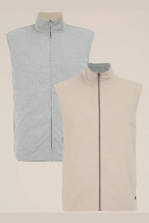 WE Fashion Heren reversible bodywarmer - Regular fit -