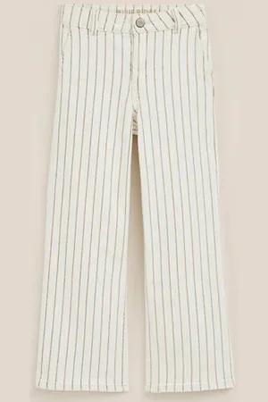 WE Fashion Blue Ridge - Meisjes wide leg jeans - Regular fit - - Katoen
