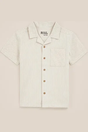 WE Fashion Blue Ridge - Jongens blouse met dessin - Regular fit - - Katoen