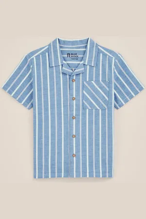 WE Fashion Blue Ridge - Jongens blouse met dessin - Regular fit - - Katoen