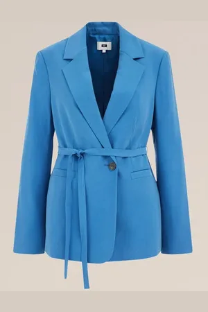 WE Fashion Dames regular fit blazer - Regular fit - - Viscose