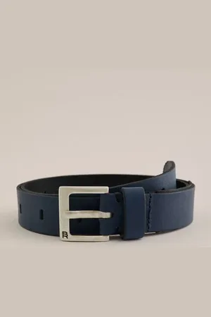 WE Fashion Blue Ridge - Jongens leren riem - Regular fit - - Leer