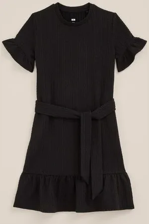 WE Fashion Meisjes jurk met structuur - Regular fit -