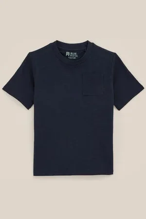 WE Fashion Blue Ridge - Jongens T-shirt met borstzak - Regular fit - - Katoen