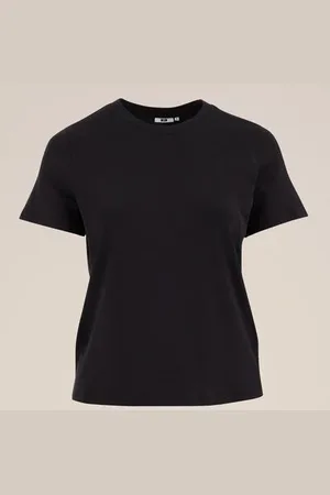 WE Fashion Dames T-shirt - Regular fit - - Biologisch katoen