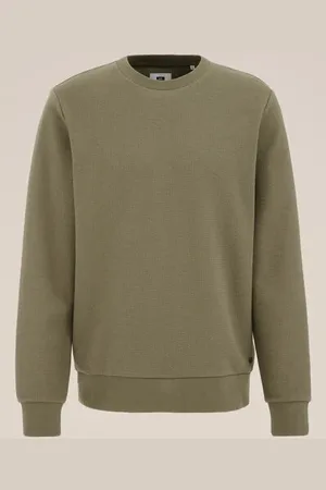 WE Fashion Heren sweater met antibacteriële finish - Regular fit - - Katoen