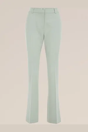 WE Fashion Dames flared pantalon - Slim Fit -