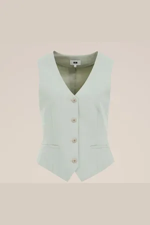 WE Fashion Dames getailleerde gilet -