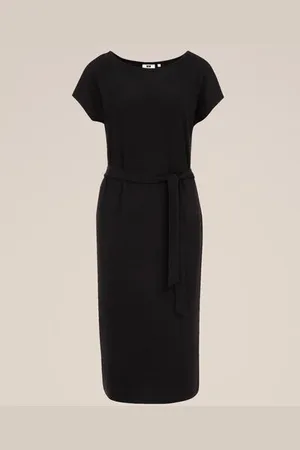 WE Fashion Dames jurk met structuur - Regular fit -