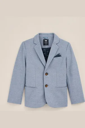 WE Fashion Jongens slim fit blazer met stretch - Slim Fit -