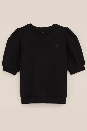 WE Fashion Meisjes sweater met structuur - Regular fit - - Katoen