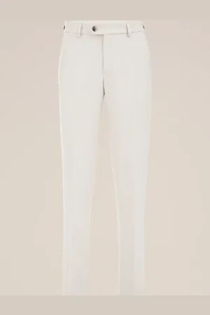 WE Fashion Heren Slim fit pantalon met structuur - Slim Fit -