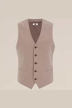 WE Fashion Fundamentals - Heren slim fit gilet - Slim Fit -