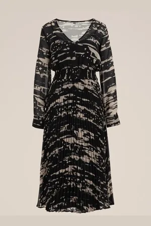 WE Fashion Dames jurk met dessin - Regular fit -