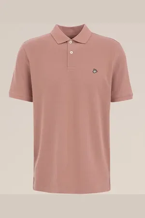 WE Fashion Fundamentals - Heren polo met structuur - Slim Fit - - Katoen