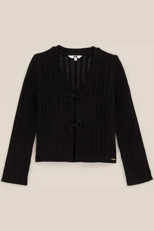 WE Fashion Meisjes gebreid vest - Regular fit - - Katoen