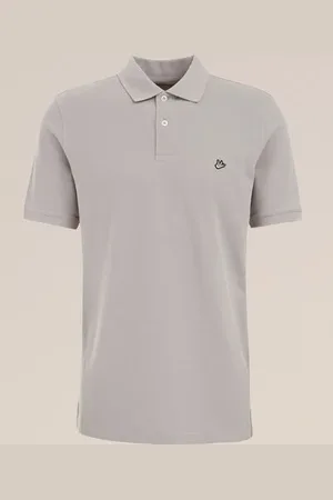 WE Fashion Fundamentals - Heren polo met structuur - Slim Fit - - Katoen