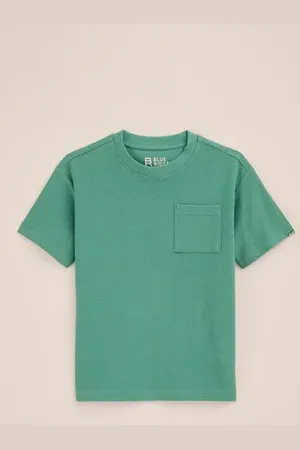 WE Fashion Blue Ridge - Jongens T-shirt met structuur - Regular fit - - Katoen