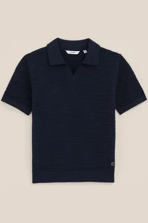 WE Fashion Blue Ridge - Jongens polo met structuur - Regular fit - - Katoen