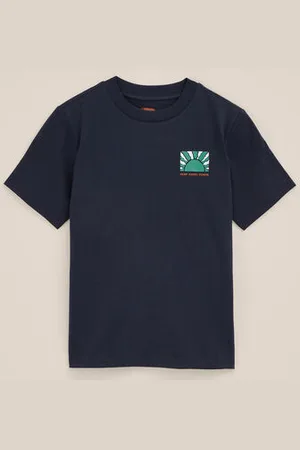 WE Fashion Blue Ridge - Jongens T-shirt met opdruk - Regular fit - - Katoen