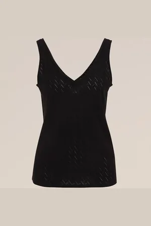 WE Fashion Dames singlet met structuur - Regular fit -