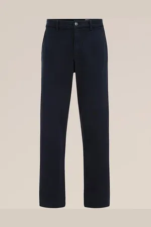 WE Fashion Heren regular fit chino met stretch - Regular fit - - Katoen