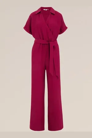 WE Fashion Dames jumpsuit - Regular fit - - Viscose