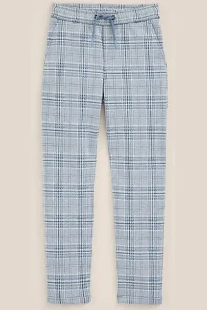 WE Fashion Blue Ridge - Jongens pantalon met ruit dessin - Regular fit -