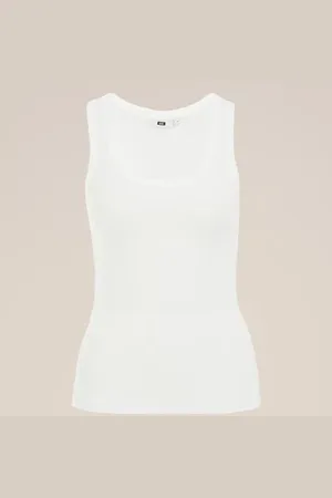 WE Fashion Dames tanktop - - Biologisch katoen