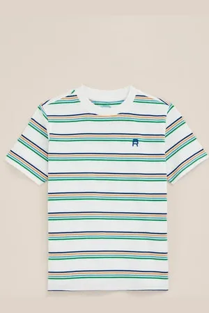 WE Fashion Blue Ridge - Jongens T-shirt met streepdessin - Regular fit - - Katoen