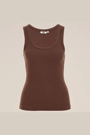 WE Fashion Dames tanktop - - Biologisch katoen