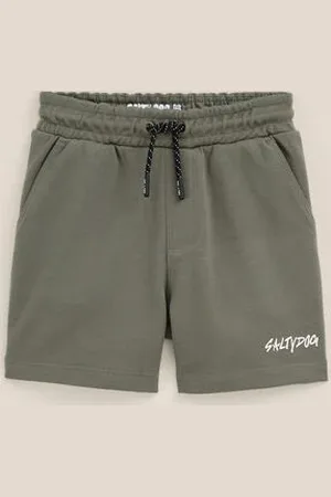 WE Fashion Salty Dog - Jongens joggingshort - Regular fit - - Katoen