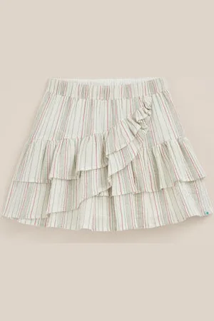 WE Fashion Meisjes rok met dessin - Regular fit - - Katoen