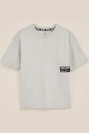 WE Fashion Salty Dog - Jongens T-shirt - Relaxed Fit - - Katoen
