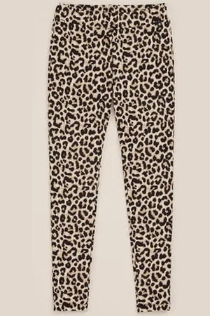 WE Fashion Meisjes legging met dessin - Skinny Fit - - Ecovero viscose